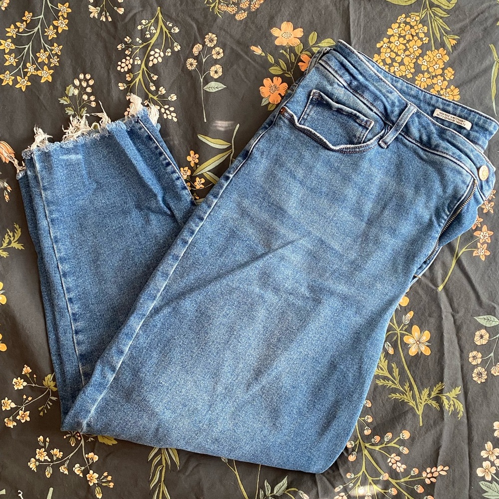Ava & Viv Jeans Size 22 High Rise Slim Straight